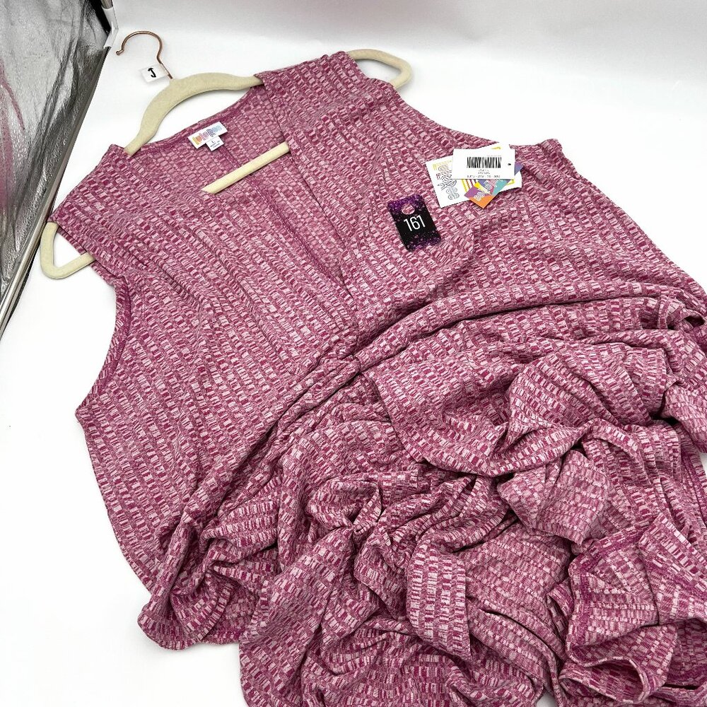 New With Tags LuLaRoe Joy Long Vest L (12-14)